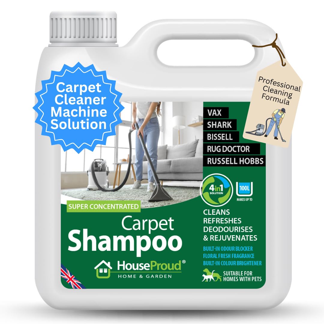 HouseProud Super Concentrated 4in1 Carpet Shampoo 1L