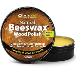 HouseProud Beeswax Wood Furniture Polish – 220ml