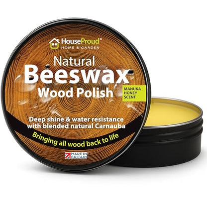 HouseProud Beeswax Wood Furniture Polish – 220ml