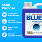 LeisureTime Concentrated Blue Toilet Fluid, 25 Treatments - Formaldehyde Free, Septic Tank Safe